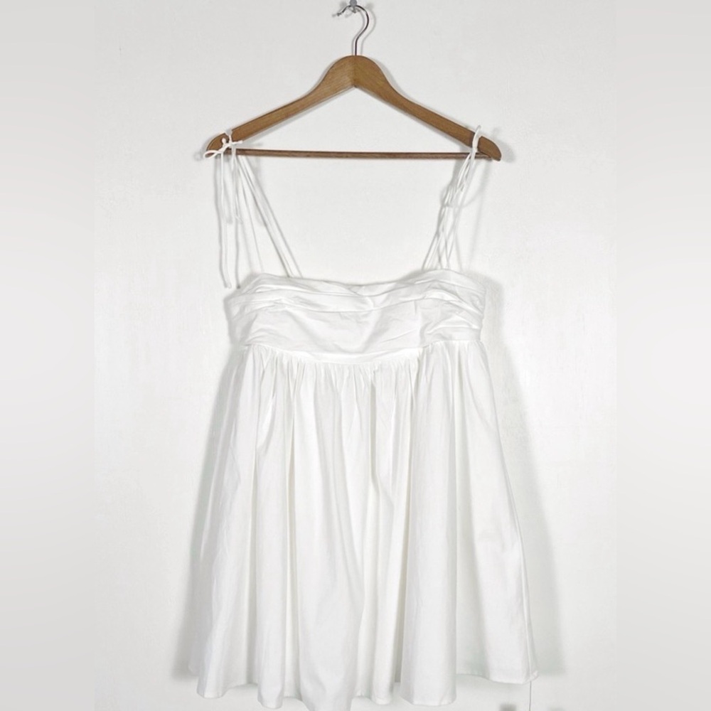 Reformation white Catarina Dress size 6 - Picture 3 of 7